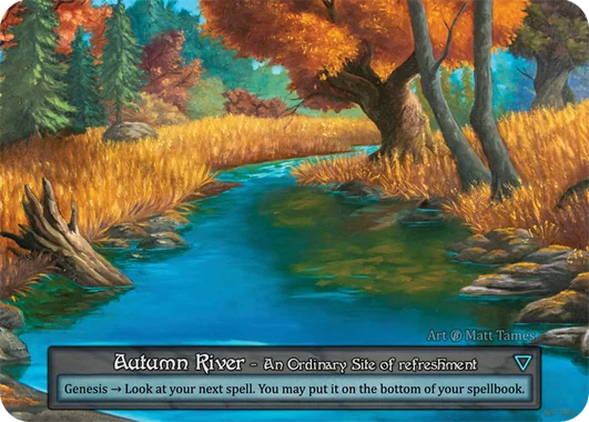 Autumn River card image