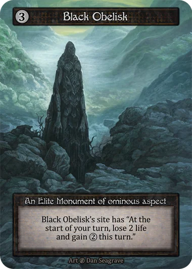 Black Obelisk card image
