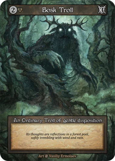 Bosk Troll card image