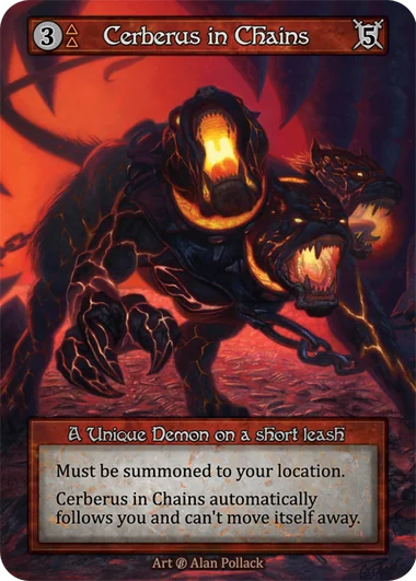 Cerberus in Chains card image