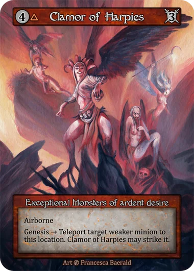 Clamor of Harpies card image