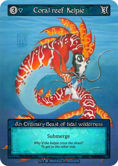 Coral-Reef Kelpie card image
