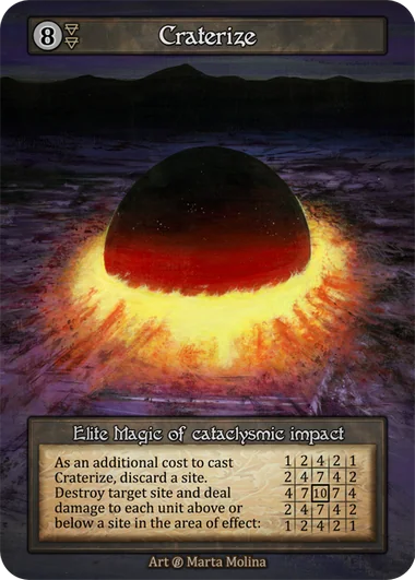 Craterize card image