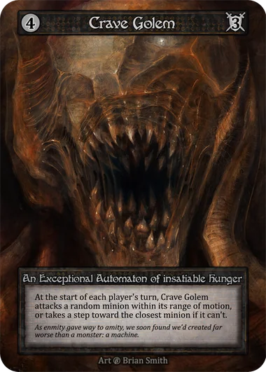 Crave Golem card image