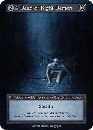 Dead of Night Demon card image