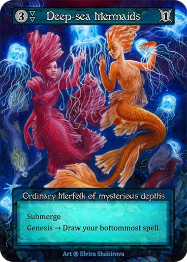 Deep-Sea Mermaids card image