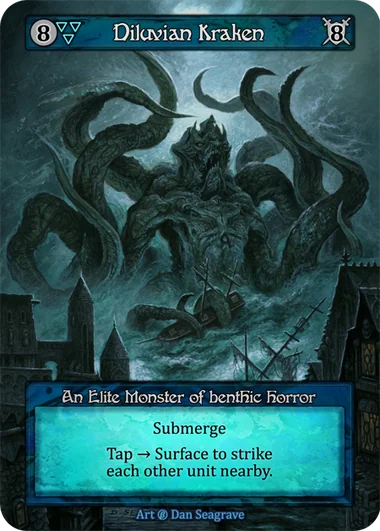 Diluvian Kraken card image