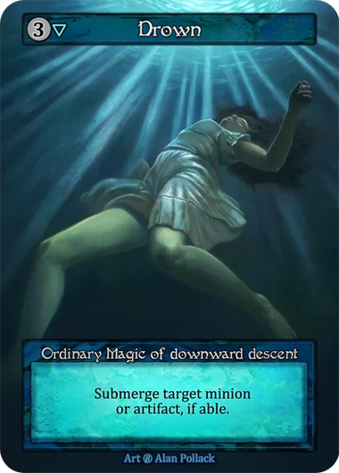 Drown card image
