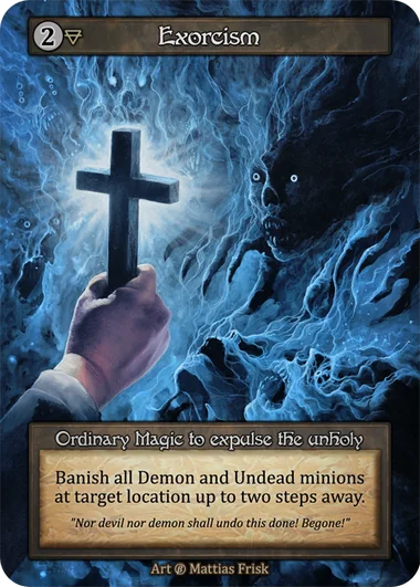 Exorcism card image