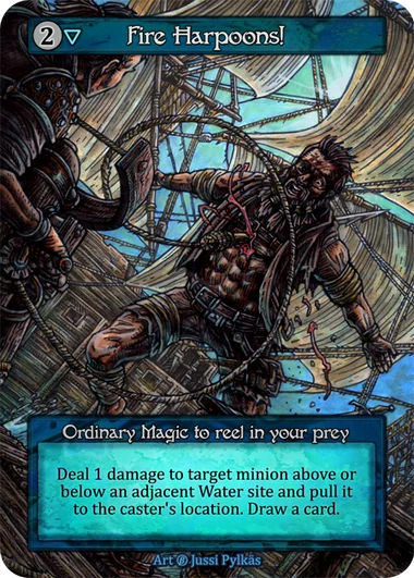 Fire Harpoons! card image