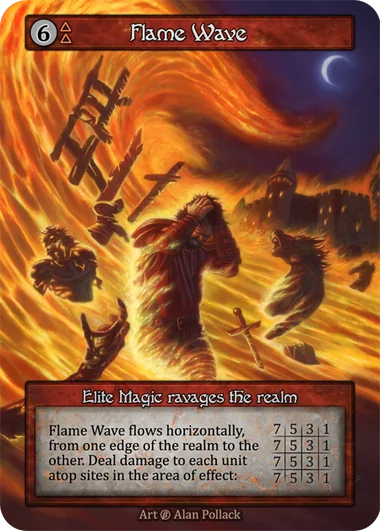 Flame Wave card image