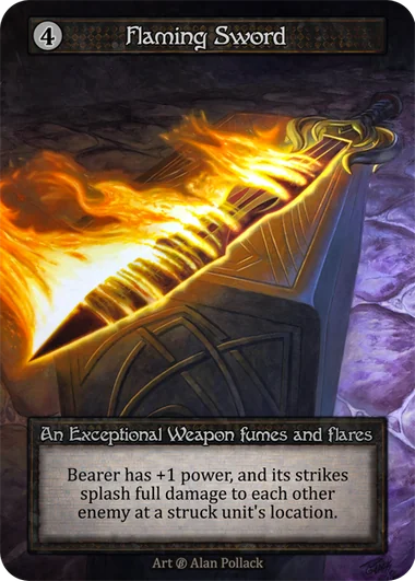 Flaming Sword card image