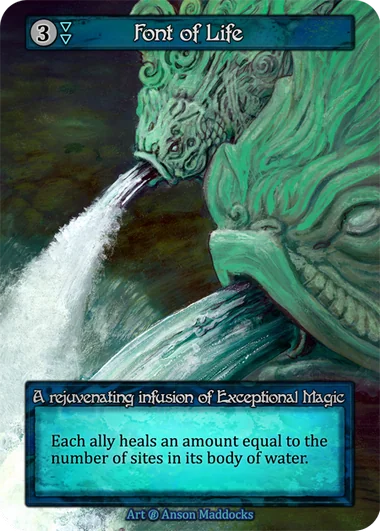 Font of Life card image