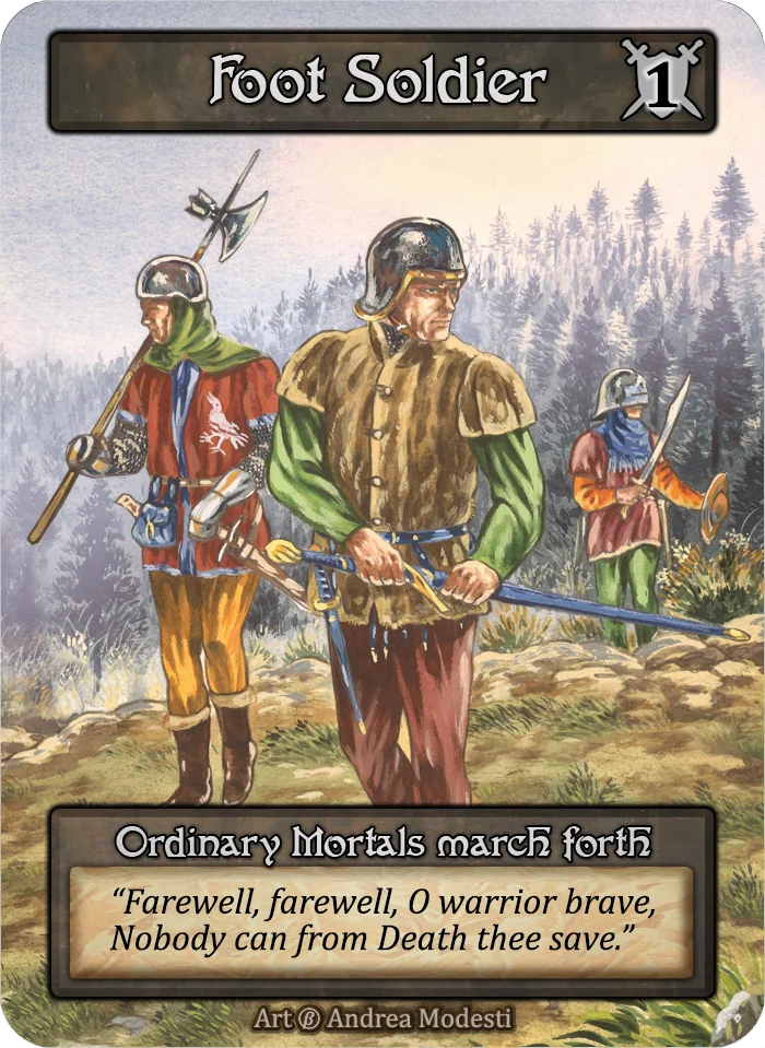 Foot Soldier 1 card image