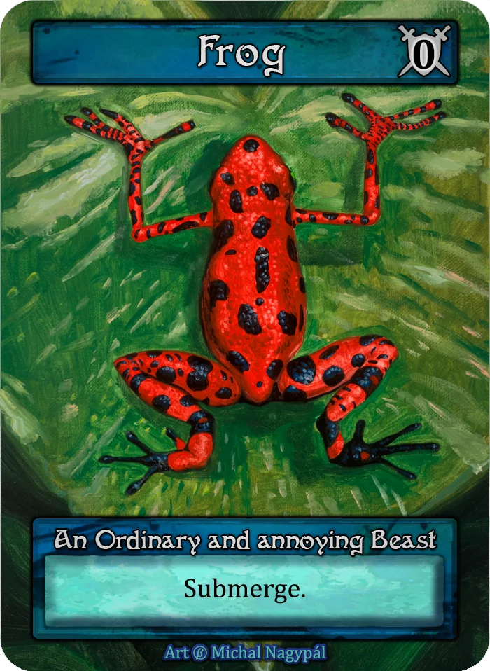 Frog (Red) card image