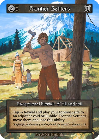 Frontier Settlers card image