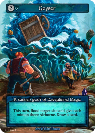 Geyser card image