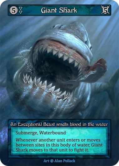 Giant Shark card image