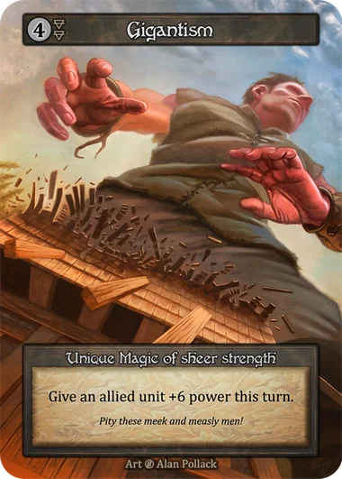 Gigantism card image