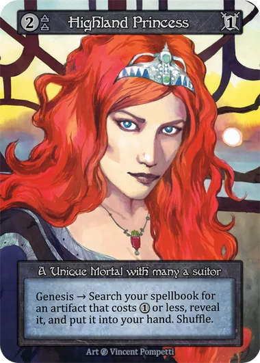 Highland Princess card image