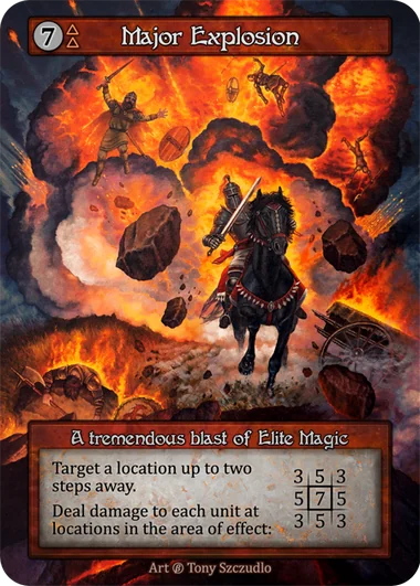 Major Explosion card image
