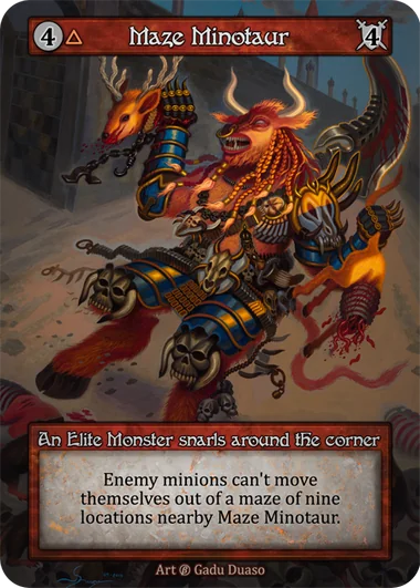 Maze Minotaur card image