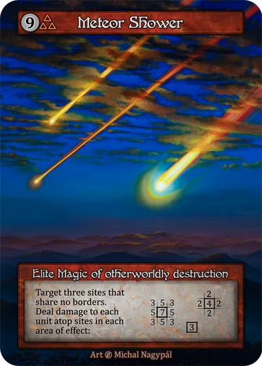 Meteor Shower card image