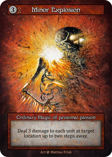 Minor Explosion card image