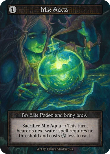 Mix Aqua card image