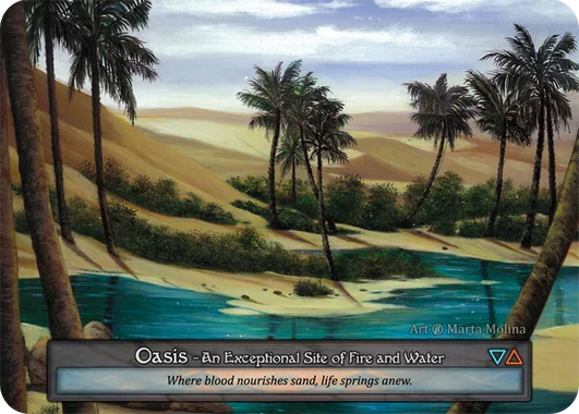 Oasis card image