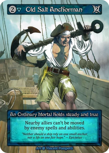 Old Salt Anchorman card image
