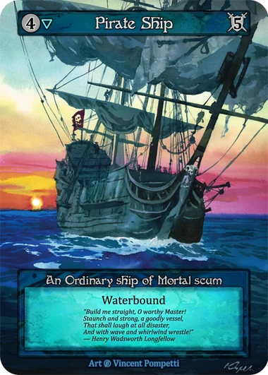 Pirate Ship card image