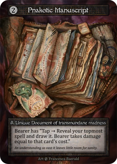 Pnakotic Manuscript card image