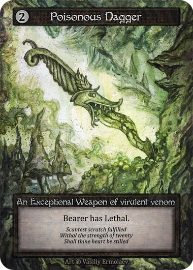 Poisonous Dagger card image