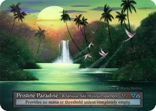 Pristine Paradise card image