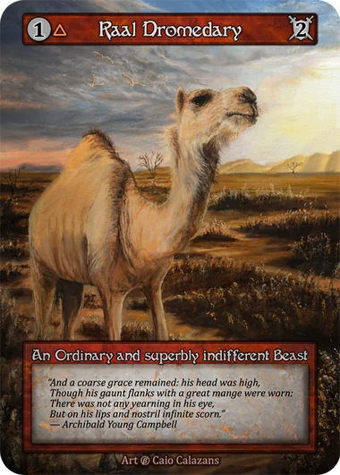 Raal Dromedary card image