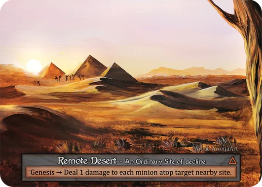 Remote Desert card image