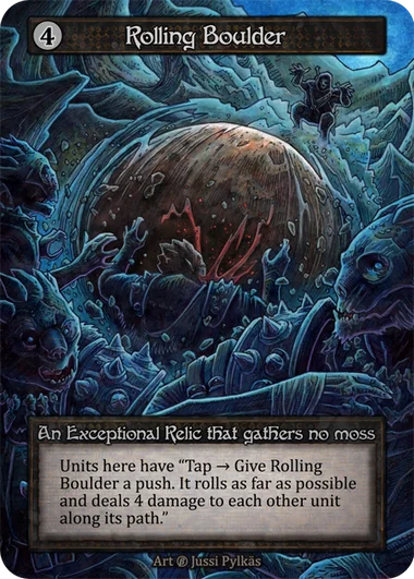 Rolling Boulder card image