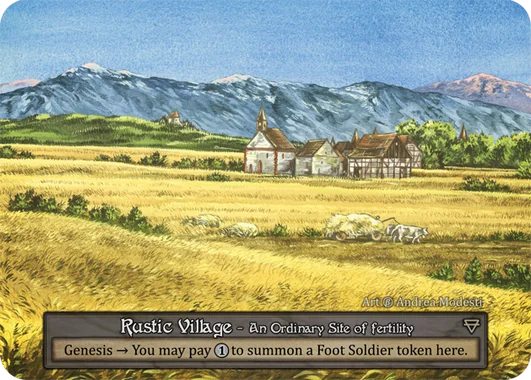 Rustic Village card image