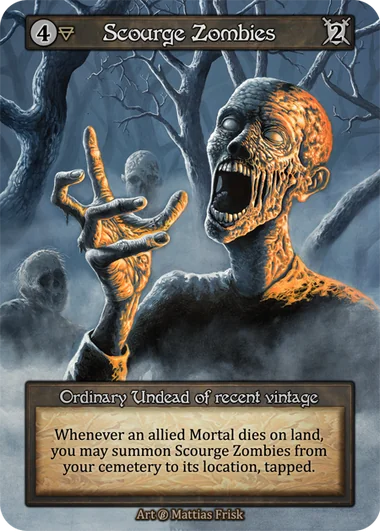 Scourge Zombies card image