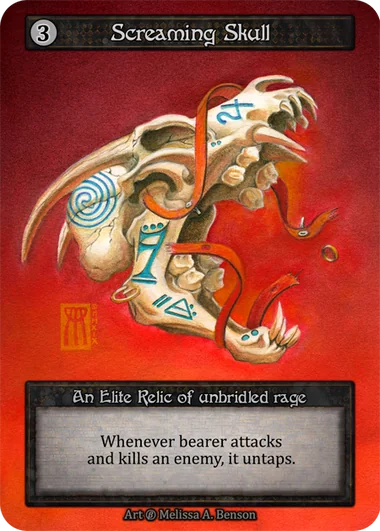 Screaming Skull card image