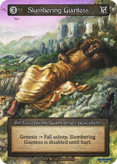 Slumbering Giantess card image