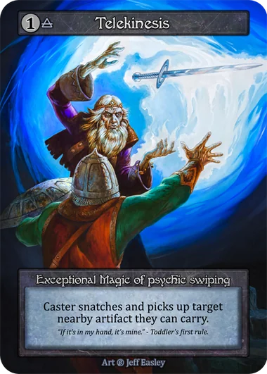 Telekinesis card image