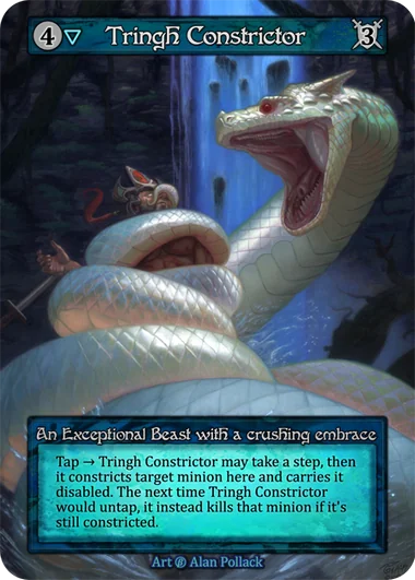 Tringh Constrictor card image