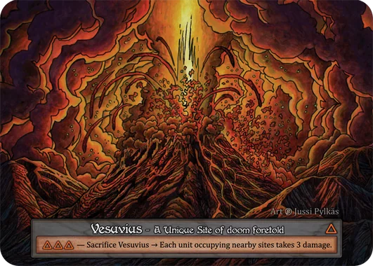 Vesuvius card image