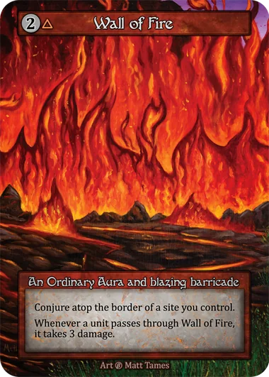 Wall of Fire card image