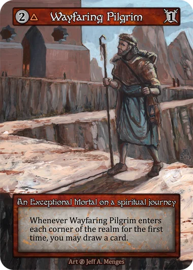 Wayfaring Pilgrim card image