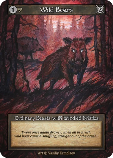 Wild Boars card image