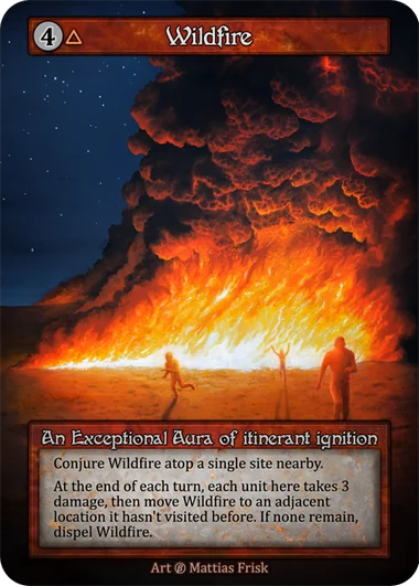 Wildfire card image