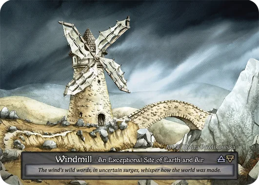 Windmill card image